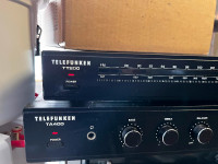 Telefunken TA400 amplifier et TT200 tuner