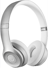 Beats Solo 2- Matte Silver (Wired)