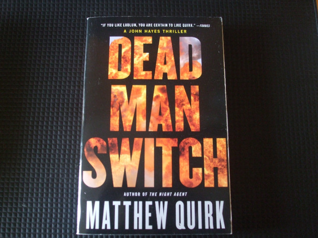 Dead Man Switch by Matthew Quirk in Fiction in Cambridge