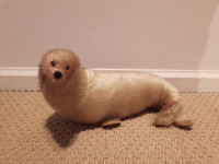 Seal Figure Real Fur 10"(Super nice/so cute!)