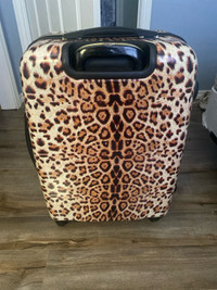 Aimee kestenberg leapord print suitcase 