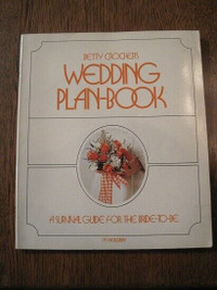 Vintage Betty Crocker's Wedding Plan Book $20