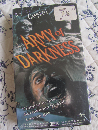 Army of Darkness VHS Tape 1992 From Evil Dead Series New Sealed