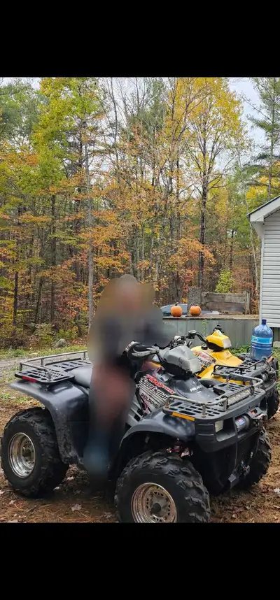 2003 polaris sportsman Light bar New tires New cv axles in the back. One front Bearings in back as w...