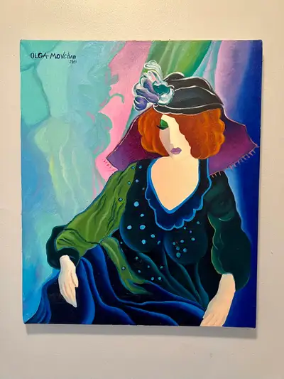 Original Oil Painting “Echo of Herself”, View more