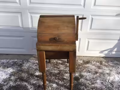 Unique Vintage Bar Cabinet $200 In good condition. This wooden bar cabinet is made from an old woode...