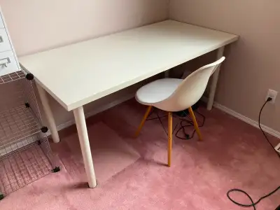 IKEA desk and chair, View more