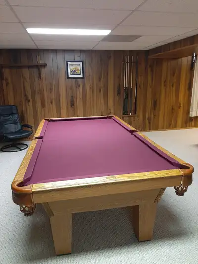 Olhausen Sheraton 4'x8' pool table $950, View more