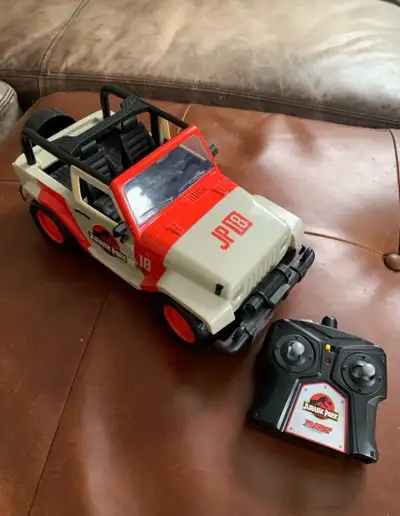 Jurassic Park Remote Control Toy Jeep, View more
