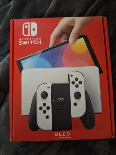 switch like new complete in box with 4 games a 256 micro SD card, View more