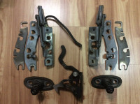 BMW E39, E52 Z8 hood hinges, locks and release lever