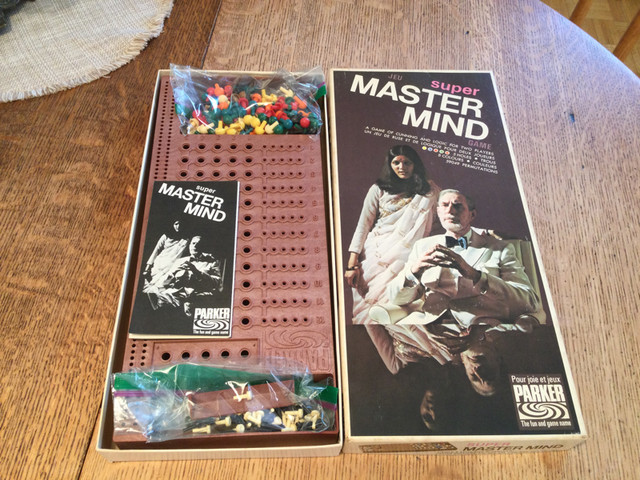 Super Mastermind an 1975 Parker jeu game vintage dans Jouets et jeux  à Laval/Rive Nord - Image 2