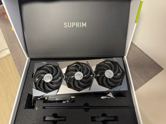 SUPRIM X GEFORCE RTX 3070 OC 8GB GPU in System Components in City of Toronto - Image 4