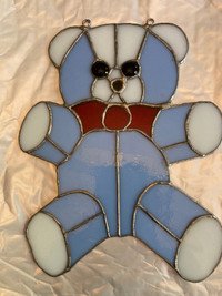 Stained glass Teddy bear