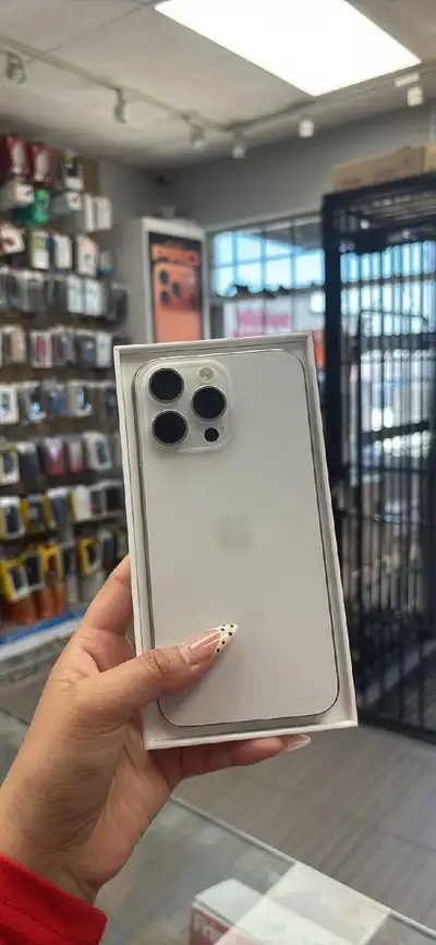 iPhone 15 Pro Max 256GB White, View more