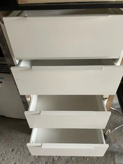 ************ MULTIPLE furnature items *********** 1. 4 drawer unit - drawers are from IKEA and frame...