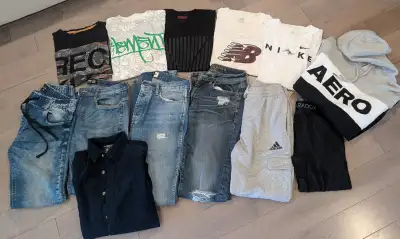 Youth/Young Men's clothing lot. 12 pieces, View more