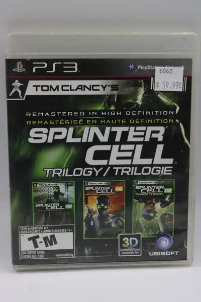 Tom Clancys Splinter Cell Trilogy Remastered Hd (PS3) (#6062), View more