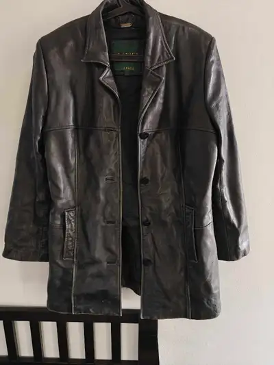 Danier 3/4 L Leather coat W/ liner, View more