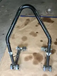 Motorcycle rear stand lift
