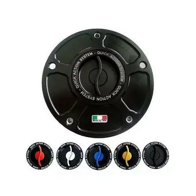 made in Italy TWM Light weight easy access no key needed Fuel Cap Petrol Street Race Track Motorcycl...