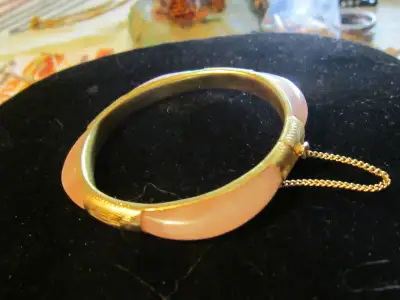 This bracelet is in good used condition and measures 9 inches long. Please contact if interested and...
