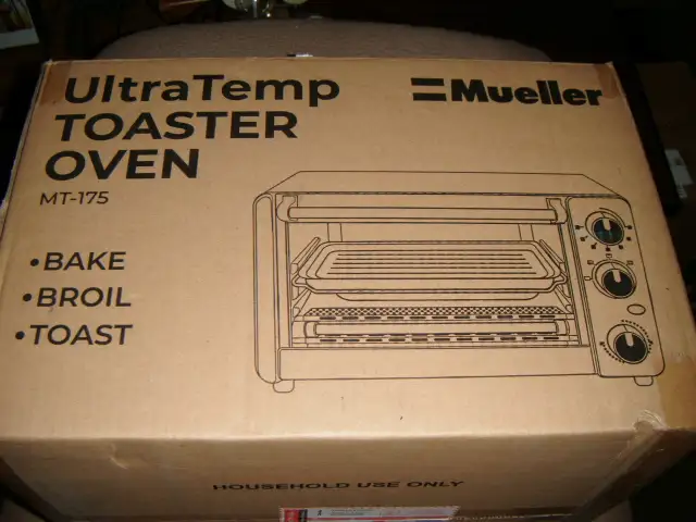 New in the box,never used Mueller ultratemp toaster oven in Toasters & Toaster Ovens in Stratford - Image 5