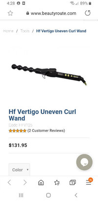 HF Vertigo curling iron *New*Make an offer