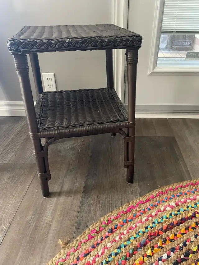 Wicker Side Table in Other Tables in Brantford - Image 3