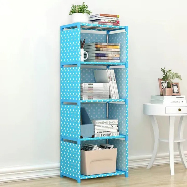 Book Shelf 4 Layer Storage Rack Waterproof And Easy To CleanBran in Bookcases & Shelving Units in Mississauga / Peel Region