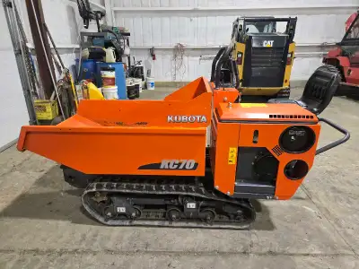 2022 Kubota KC70 Track Dumper - 19 Hours - 1550 LB capacity - hydrostatic drive - 3 speeds each dire...