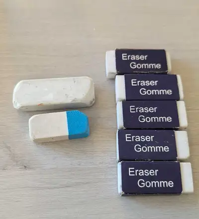 Vintage Erasers - Lot of 7, View more