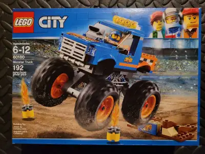 LEGO CITY 60180: Monster Truck, New and Factory Sealed, View more