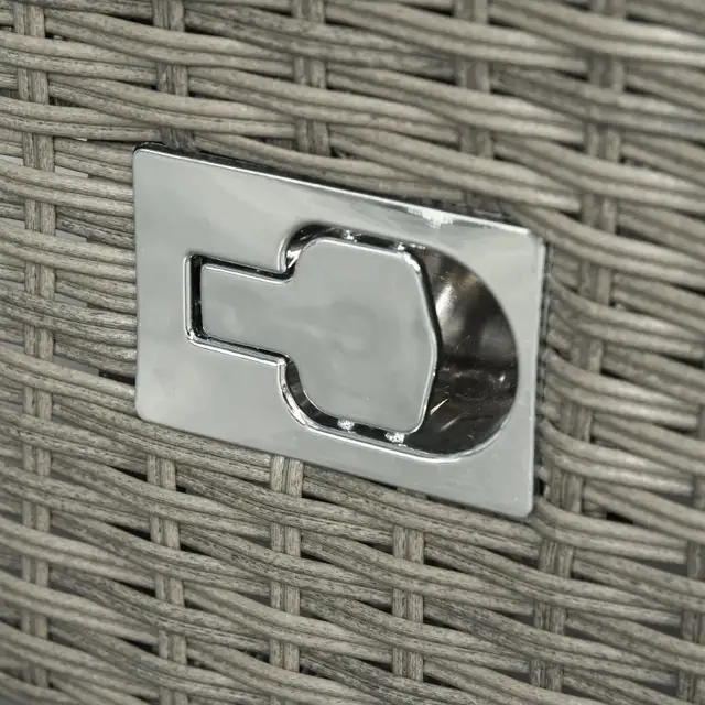 Patio PE Rattan Wicker Chaise Lounge Chair Outdoor 5-Position in Patio & Garden Furniture in Markham / York Region - Image 8