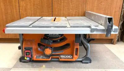 RIDGID 15 Amp 10'' Table Saw $299, View more
