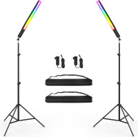 NEW: RGB LED Video Lighting kit with 79" Tripod Stand