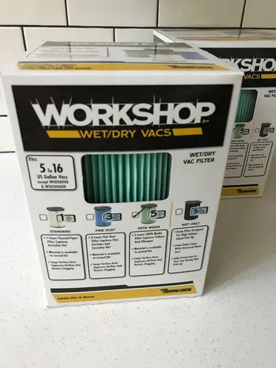 Workshop Wet/Dry Vacuum Hepa Media Filter, View more