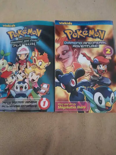 2 Pokémon Manga Diamond & Pearl, View more