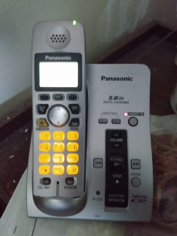 Panasonic cordless phone in Home Phones & Answering Machines in Mississauga / Peel Region - Image 3