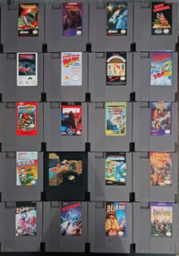 NES/SNES/N64 Jeux, consoles et accessoires (liste)