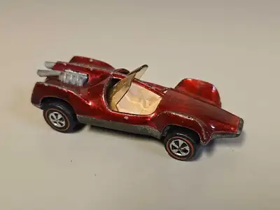 Hot Wheels Redline Red Mantis from 1969 is a vintage diecast car in excellent condition. This USA ve...