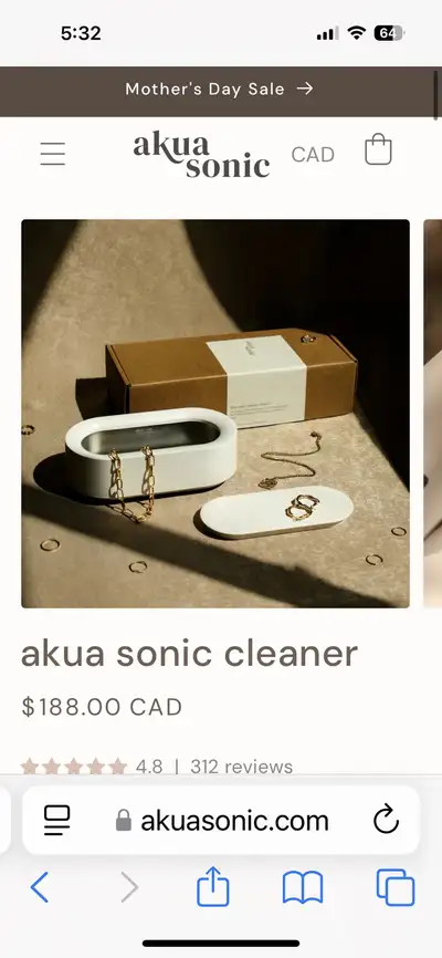 Available if you see this ad!! Brand new in sealed box! This is an ultra sonic jewelry cleaning devi...