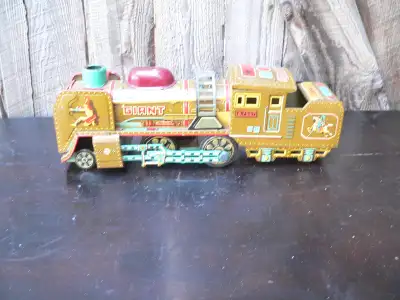 plusieurs articles antique a différent prix photo 1 a 6 train giant # 11387.1 tin toy 15"3/4 long 75...