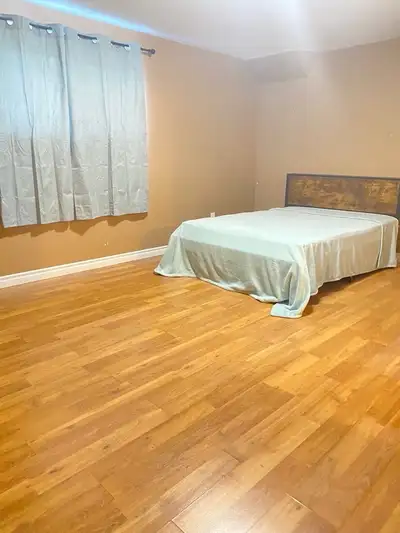 Available one basement unit with private bathroom, share kitchen. Unit has big window, lots of light...