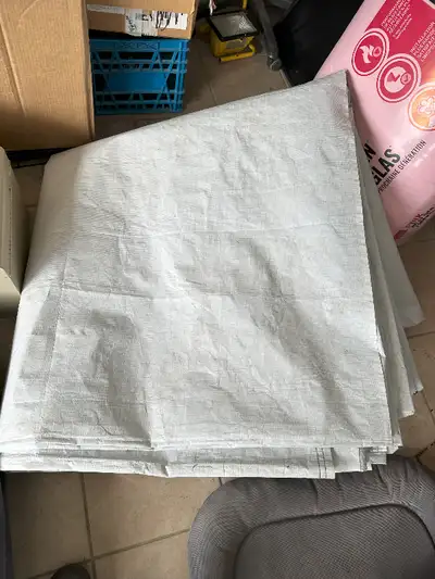 Extra Heavy Duty Tarp - Large size 25' x 50'. In excellent condition, no stains, rips or tears, all...