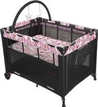 Harmony Play & Go Deluxe Playard Pink Mosaic - Brand New in box 