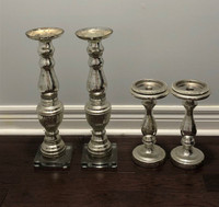 Wedding Candle Sticks (x4)