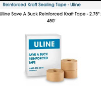 Reinforced box tape