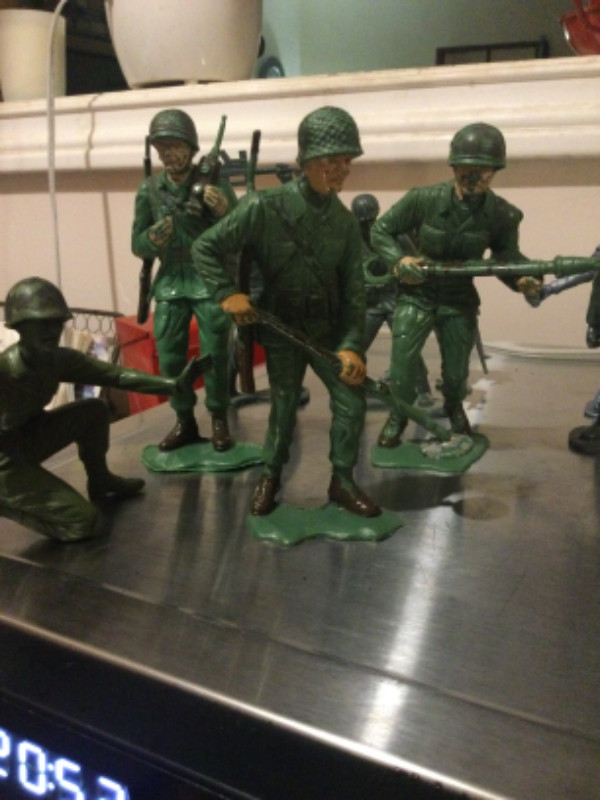 Vintage Large Army Men 1950’s Toys in Toys & Games in Peterborough