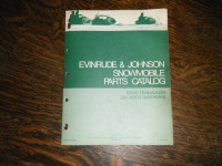 Evinrude & Johnson Skeehorse, E2035   Snowmobile Part Catalog